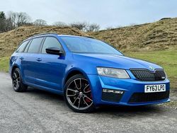 Blue Used 2013 Skoda Octavia vRS Estate | £8,797 (Expensive)