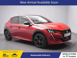 Red Used 2020 Peugeot e-208 GT Hatchback | £10,450 (Fair price)