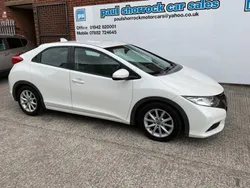 White Used 2013 Honda Civic EX Hatchback | £6,491 (Fair price)