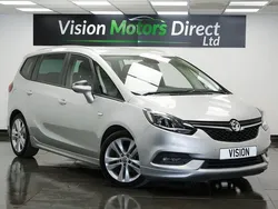 Silver Used 2017 Vauxhall Zafira Tourer SRi MPV | £5,740 (Good price)