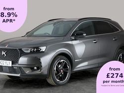 Grey Used 2021 DS Automobiles DS7 Crossback Performance Line Plus SUV | £18,909 (Fair price)