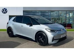 Scale silver metallic black New 2025 VW ID.3 GTX Hatchback | £36,985 (Good price)