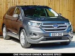 Grey Used 2017 Ford Edge Titanium SUV | £10,990 (Good price)