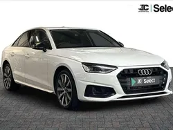 White Used 2021 Audi A4 Sport Sedan | £18,500 (Fair price)