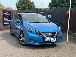 Blue Used 2019 Nissan Leaf Acenta Hatchback | £5,999 (Fair price)