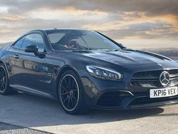 Black Used 2016 Mercedes SL63 AMG Cabriolet | £34,995