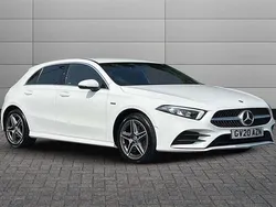 Cosmos black Used 2020 Mercedes A250 AMG line Hatchback | £17,995 (Good price)