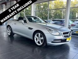 Silver Used 2014 Mercedes SLK250 Cabriolet | £8,795 (Fair price)