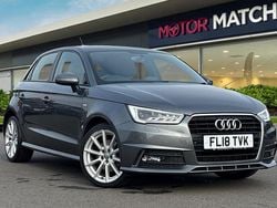 Grey Used 2018 Audi A1 Sportback S-Line Hatchback | £10,349 (Fair price)