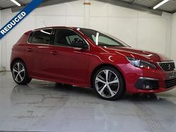 Red Used 2019 Peugeot 308 GT-line Hatchback | £8,495 (Fair price)