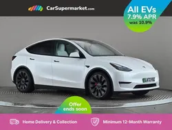 White Used 2022 Tesla Model Y Performance SUV | £29,197 (Fair price)