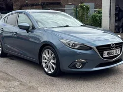 Blue Used 2015 Mazda 3 Inclusive Hatchback | £6,795 (Fair price)
