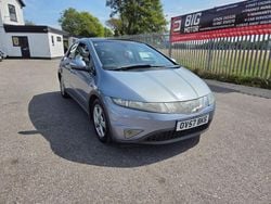 Blue Used 2007 Honda Civic ES Hatchback | £1,499 (Fair price)