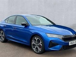 Race blue Used 2025 Skoda Octavia vRS Hatchback | £30,995 (Expensive)