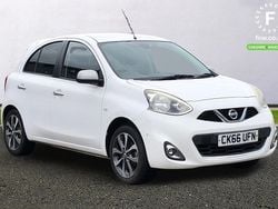 White Used 2016 Nissan Micra N-TEC Hatchback | £8,899 (Fair price)