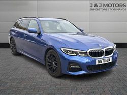 Blue Used 2021 BMW 320 M Sport Estate | £25,990 (A bit pricey)