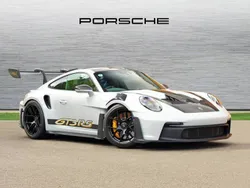 Ice grey metallic New 2024 Porsche 911 GT3 RS Coupe | £259,900 (Good price)