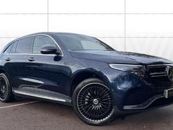 Blue Used 2022 Mercedes EQC400 AMG Line Premium Plus SUV | £31,203 (A bit pricey)