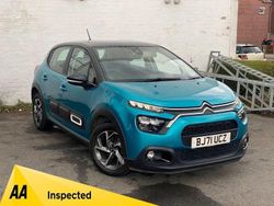 Blue Used 2021 Citroën C3 PureTech Hatchback | £5,974 (Fair price)
