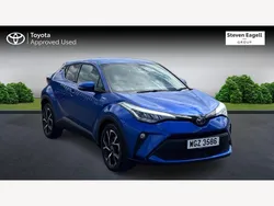 Blue Used 2021 Toyota C-HR Design SUV | £20,945 (Fair price)