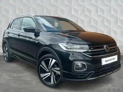 Black Used 2022 VW T-Cross R-line SUV | £21,900 (Fair price)