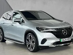 Hightech silver Used 2024 Mercedes EQE350 Business Estate | £60,876 (Expensive)
