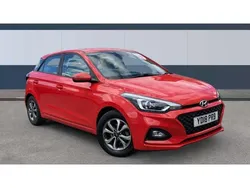 Red Used 2018 Hyundai i20 SE Hatchback | £8,956 (Fair price)