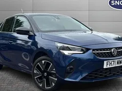 Blue Used 2021 Vauxhall Corsa-e Elite Hatchback | £9,800 (Fair price)