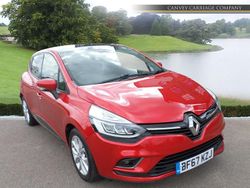 Red Used 2017 Renault Clio IV Dynamique Hatchback | £4,800 (Fair price)