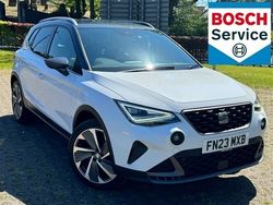 White Used 2023 Seat Arona FR Sport SUV | £13,594 (Fair price)
