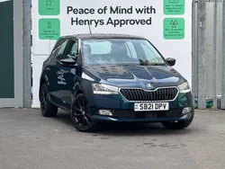 Blue Used 2021 Skoda Fabia Colour Edition Hatchback | £12,495 (Fair price)
