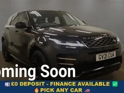 Black Used 2021 Land Rover Range Rover evoque SE Dynamic SUV | £20,399 (Good price)