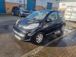 Black Used 2009 Peugeot 107 Hatchback | £1,795 (Fair price)