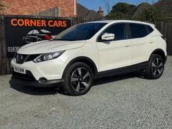 White Used 2015 Nissan Qashqai N-TEC SUV | £6,995 (Good price)