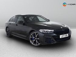 Black Used 2021 BMW 520 M Sport Sedan | £25,975 (Fair price)