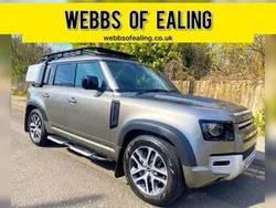 Silver Used 2022 Land Rover Defender SUV | £65,495 (Expensive)