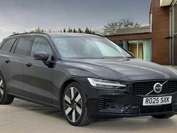 Black Used 2025 Volvo V60 Ultra Estate | £42,675 (Expensive)