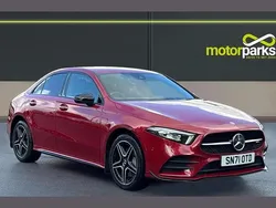 Patagonia red metallic Used 2022 Mercedes A250 AMG Line Premium Sedan | £21,250 (Fair price)