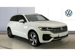 White Used 2020 VW Touareg R-line SUV | £31,093 (Fair price)