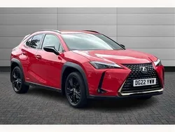 Fuji red Used 2022 Lexus UX 250h SUV | £22,150 (Fair price)