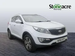 White Used 2015 Kia Sportage 4 SUV | £9,994 (Good price)