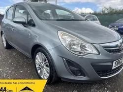 Silver Used 2013 Vauxhall Corsa Hatchback | £2,495 (Good price)