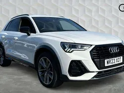 White Used 2023 Audi Q3 Black Edition SUV | £31,120 (Good price)