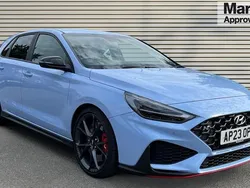 Blue Used 2023 Hyundai i30 N Performance Hatchback | £32,363 (A bit pricey)