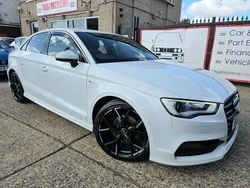 White Used 2013 Audi A3 S-Line Sedan | £6,300 (Expensive)