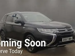 Black Used 2017 Mitsubishi Outlander SUV | £9,449 (Fair price)