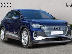 Blue Used 2025 Audi Q4 e-tron S-Line SUV | £39,384 (Fair price)
