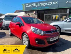 Red Used 2014 Kia Rio 2 Hatchback | £5,250 (Fair price)