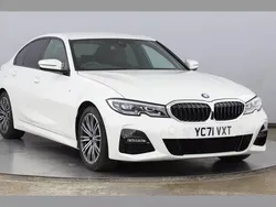 White Used 2021 BMW 320 M Sport Sedan | £24,990 (Fair price)