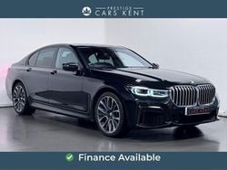 Black Used 2021 BMW 745e M Sport Sedan | £36,354 (Fair price)